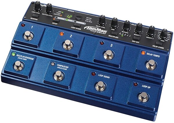 open zoom image for DigiTech JamMan Delay Looper/Phrase Sampler Pedal, Angle