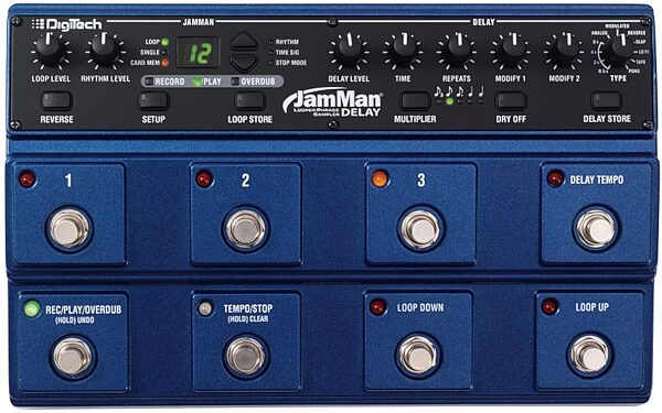 open zoom image for DigiTech JamMan Delay Looper/Phrase Sampler Pedal, Main