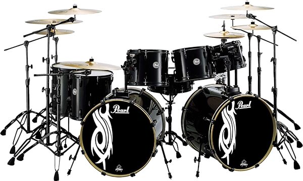 open zoom image for Pearl JJ728 Joey Jordison Limited Edition 8-Piece Double Bass Drum Kit, Main