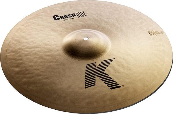 open zoom image for Zildjian K Crash Ride Brilliant Cymbal, 20 inch, Action Position Back
