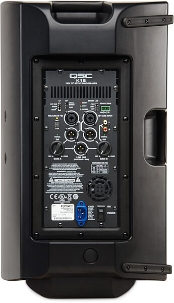 open zoom image for QSC K12 2-Way Powered Speaker (1000 Watts, 1x12"), Rear