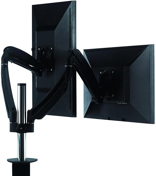open zoom image for Chief Kontour K1C200 Dynamic Dual Monitor Mount, Black Back