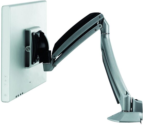 open zoom image for Chief Kontour K1D100 Dynamic Single Monitor Desk Clamp Mount, Silver