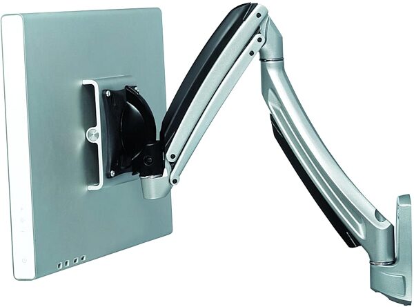 open zoom image for Chief Kontour K1W100 Dynamic Single Monitor Wall Mount, Silver