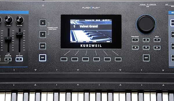 open zoom image for Kurzweil K-2700 Workstation Synthesizer Keyboard, 88-Key, New, Action Position Back