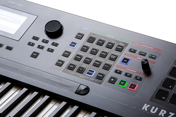 open zoom image for Kurzweil K-2700 Workstation Synthesizer Keyboard, 88-Key, New, Action Position Back
