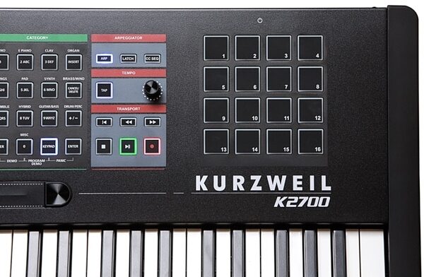 open zoom image for Kurzweil K-2700 Workstation Synthesizer Keyboard, 88-Key, New, view