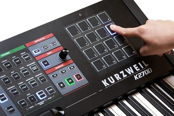 open zoom image for Kurzweil K-2700 Workstation Synthesizer Keyboard, 88-Key, New, view