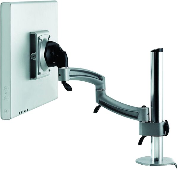 open zoom image for Chief Kontour K2C100 Single Monitor Column Clamp Mount, Silver