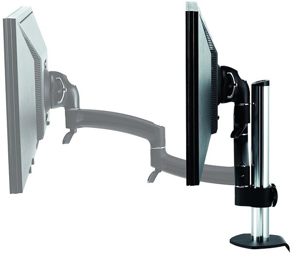 open zoom image for Chief Kontour K2C100 Single Monitor Column Clamp Mount, Black Extension