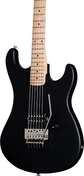 open zoom image for Kramer The 84 Electric Guitar, Intruder Black Satin, Open Box (Very Good), Action Position Back