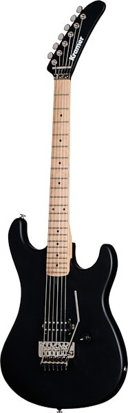 open zoom image for Kramer The 84 Electric Guitar, Intruder Black Satin, Open Box (Very Good), Action Position Back