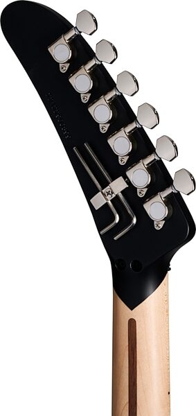open zoom image for Kramer The 84 Electric Guitar, Intruder Black Satin, Open Box (Very Good), Action Position Back
