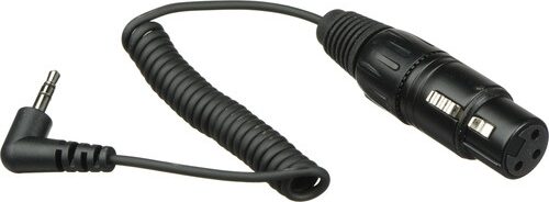 open zoom image for Sennheiser KA 600 XLR to 1/8" Cable, 15 inch, Action Position Front