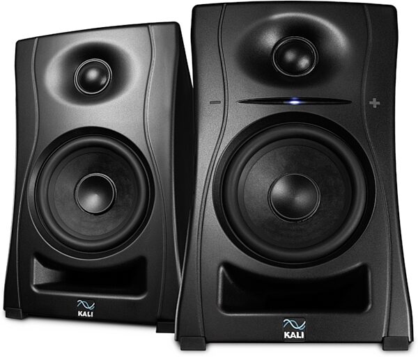 open zoom image for Kali Audio LP-UNF Powered Audio Monitors, Pair, Black, Action Position Back