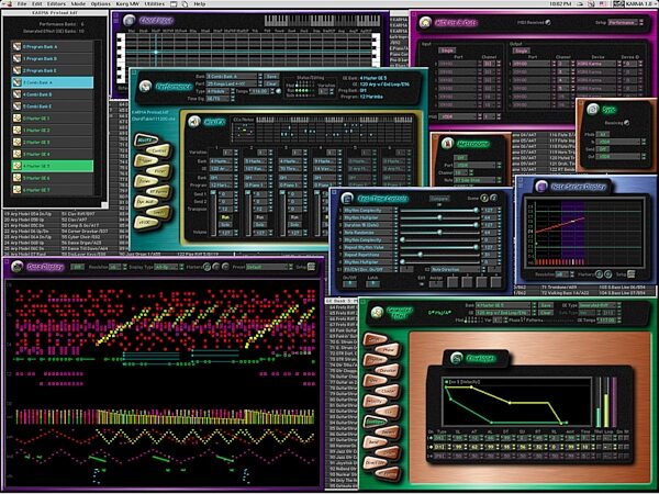 open zoom image for Korg KARMA 61-Key Music Workstation, Main Screenshot