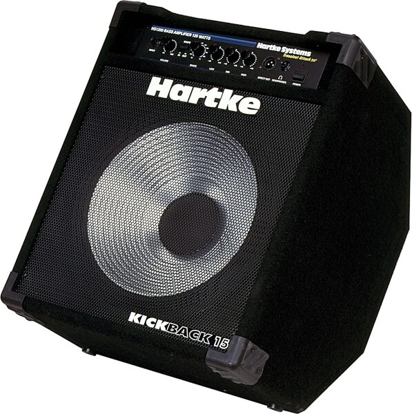 open zoom image for Hartke Kickback 15 Bass Combo Amplifier (120 Watts, 1x15"), Main