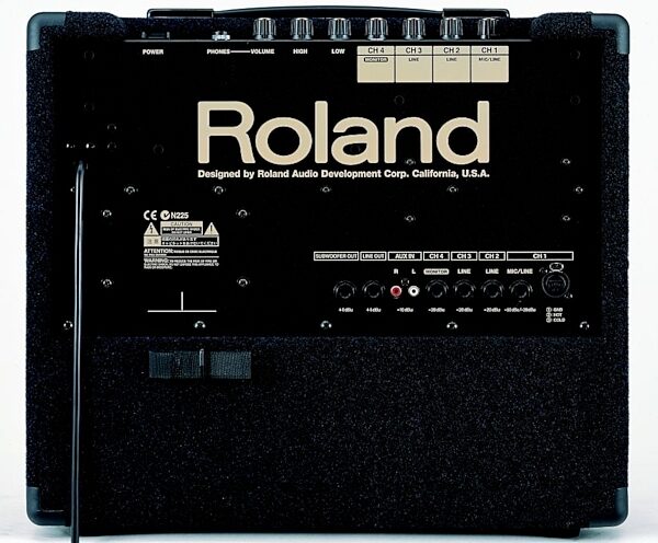 open zoom image for Roland KC150 Keyboard Amplifier, Rear