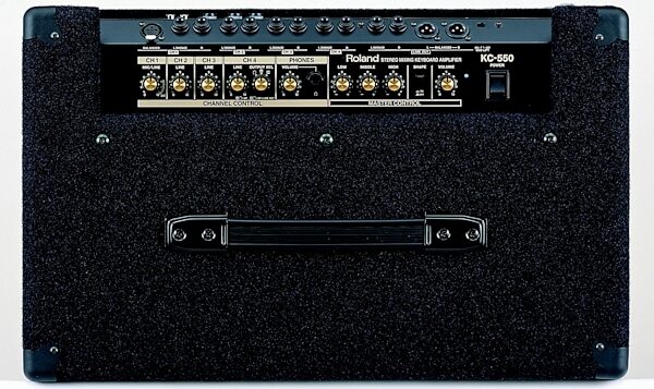 open zoom image for Roland KC-550 Keyboard Amplifier, Top View