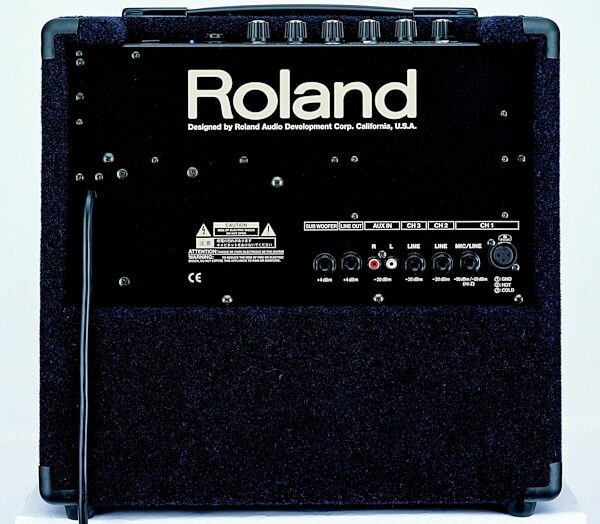 open zoom image for Roland KC60 Keyboard Amplifier, Rear