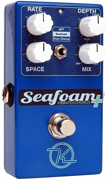 open zoom image for Keeley Seafoam Plus Vibrato and Chorus Pedal, New, Main