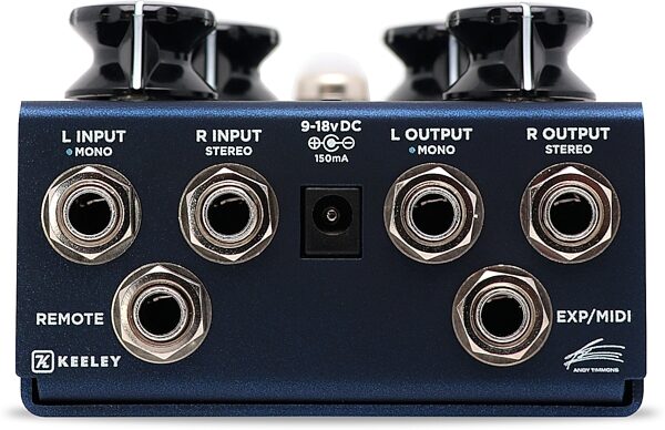 open zoom image for Keeley Nocturne Reverb Pedal, New, Action Position Back