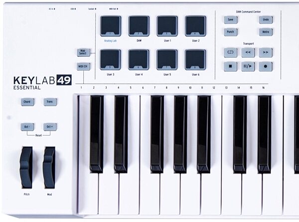 open zoom image for Arturia Keylab 49 Essential Keyboard Controller, 49-Key, Alt
