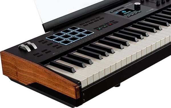 open zoom image for Arturia KeyLab 88 MK3 USB MIDI Controller Keyboard, Black, Action Position Back