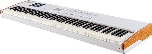 open zoom image for Arturia KeyLab 88 MK3 USB MIDI Controller Keyboard, White, Open Box (Like New), Action Position Back