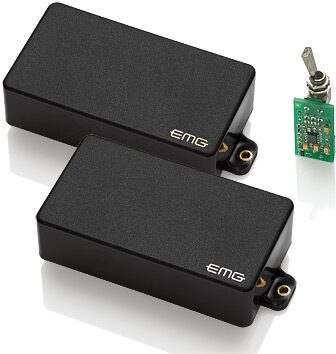 open zoom image for EMG KFK Set Kerry King Pickups, Black, with EMG85 and EMG81, Main