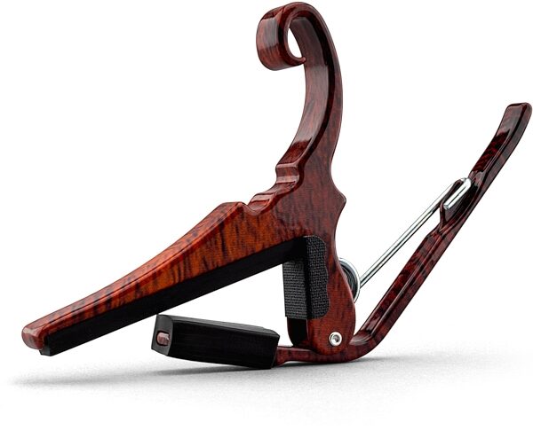 open zoom image for Kyser Quick-Change Classical Capo, Rosewood, Action Position Back