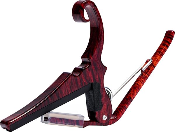 open zoom image for Kyser Quick-Change Classical Capo, Rosewood, Action Position Back