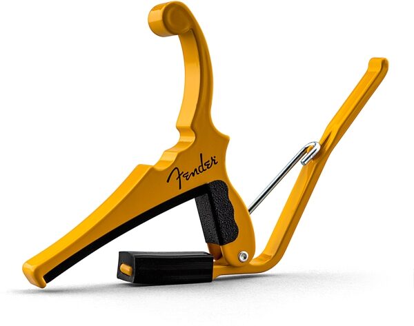 open zoom image for Kyser x Fender Guitar Capo, Butterscotch Blonde, Action Position Back