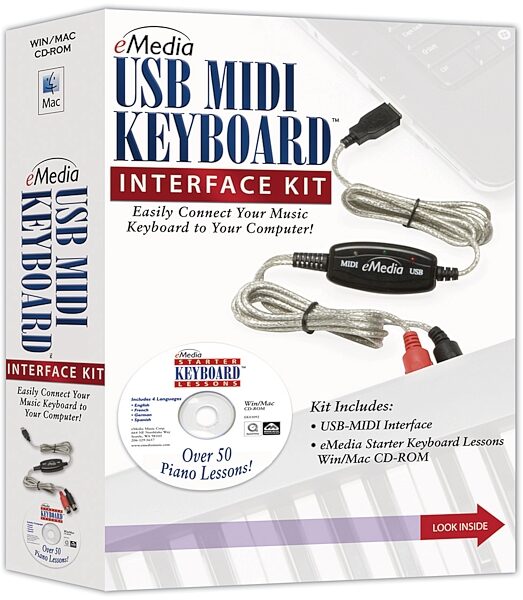 open zoom image for eMedia Keyboard USB Interface Kit, Pack