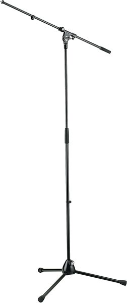 open zoom image for K&M 210/2 Microphone Stand, Black, Action Position Back