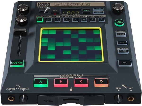 open zoom image for Korg Kaossilator Pro Dynamic Phrase Synthesizer, Perspective