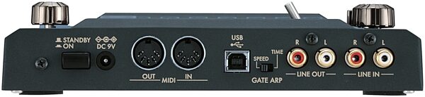 open zoom image for Korg Kaossilator Pro Dynamic Phrase Synthesizer, Rear