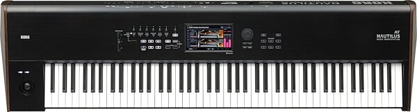 open zoom image for Korg Nautilus 88 AT Synthesizer Workstation Keyboard, Black, Action Position Back