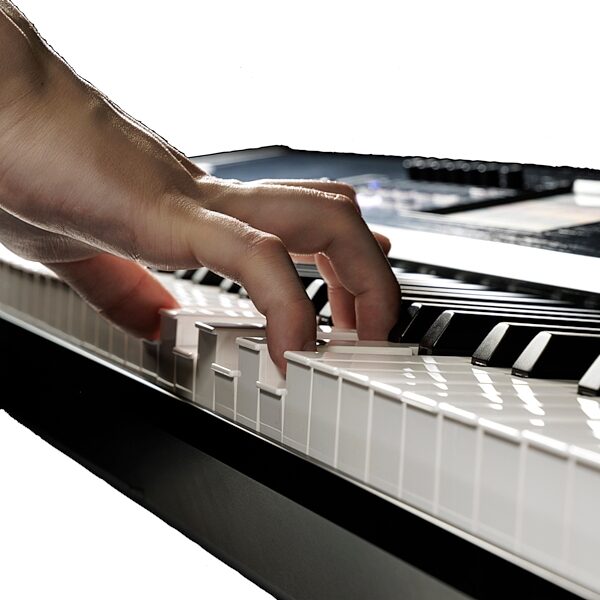 open zoom image for Korg Nautilus 88 AT Synthesizer Workstation Keyboard, Black, Action Position Back
