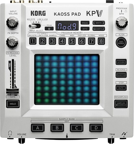 open zoom image for Korg KAOSS PAD V Dynamic Effect and Sampler, New, Main