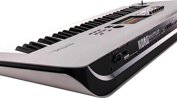 open zoom image for Korg Nautilus 61 AT Limited Edition Synthesizer Workstation Keyboard, Gray, Action Position Back