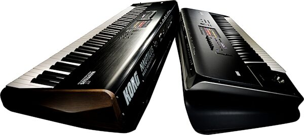 open zoom image for Korg Nautilus 61 AT Synthesizer Workstation Keyboard, Black, Action Position Back