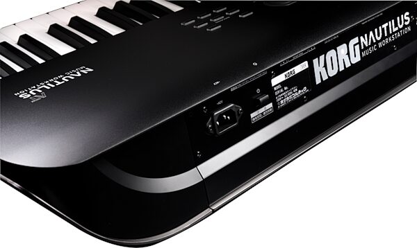 open zoom image for Korg Nautilus 61 AT Synthesizer Workstation Keyboard, Black, Action Position Back