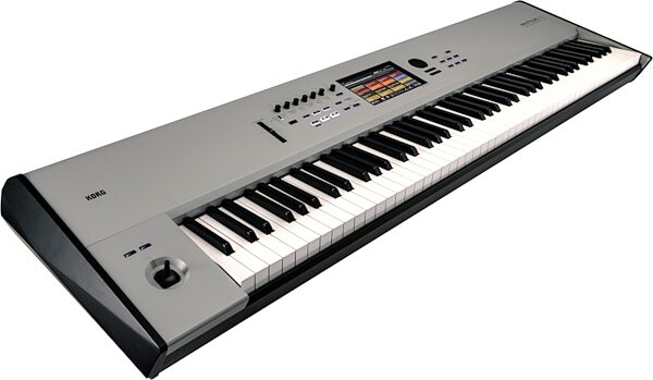 open zoom image for Korg Nautilus 88 AT Limited Edition Synthesizer Workstation Keyboard, Gray, Action Position Back