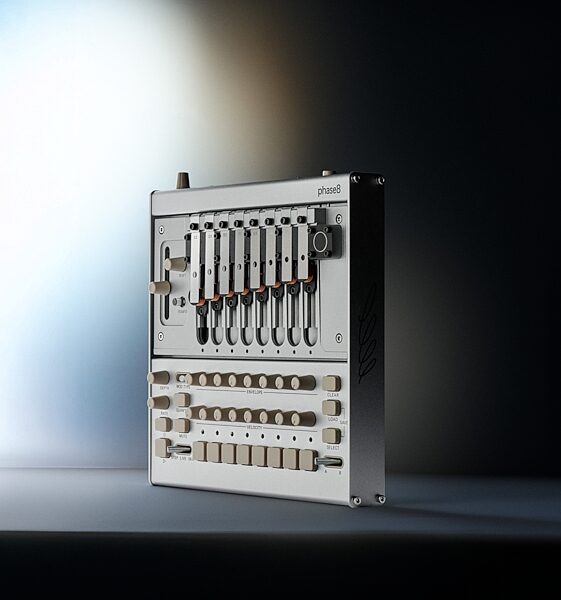 open zoom image for Korg phase8 Acoustic Synthesizer, Limited Launch Edition, includes 3 limited-edition resonators, Action Position Back