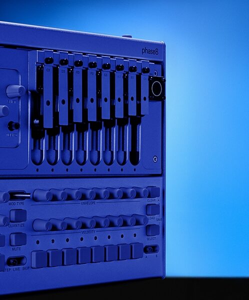 open zoom image for Korg phase8 Acoustic Synthesizer, Limited Launch Edition, includes 3 limited-edition resonators, Action Position Back