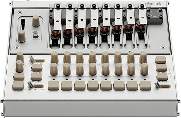 open zoom image for Korg phase8 Acoustic Synthesizer, Limited Launch Edition, includes 3 limited-edition resonators, Action Position Back