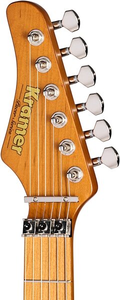 open zoom image for Kramer Pacer Deluxe GT Electric Guitar, Left-Handed (with Gig Bag), Classic White Gloss, Action Position Back