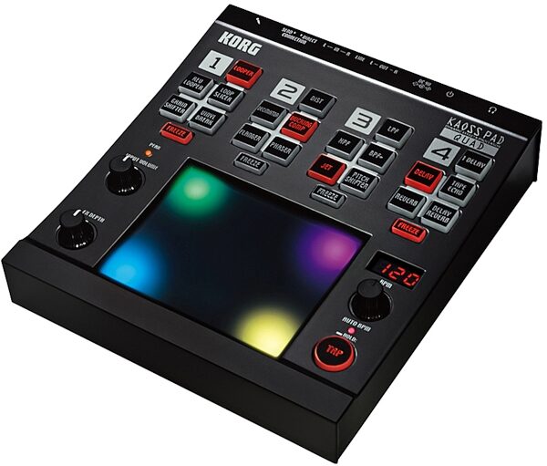 open zoom image for Korg KPQUAD Kaoss Pad Quad Dynamic Effects Processor, Angle