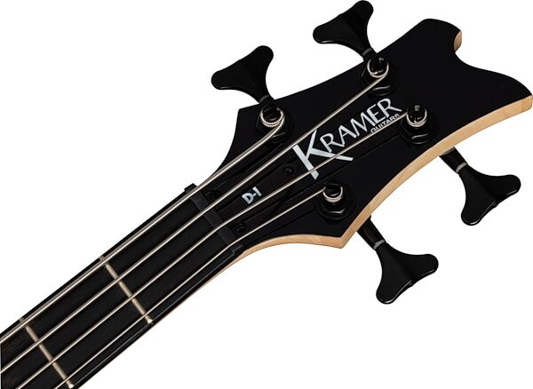 open zoom image for Kramer Disciple D-1 Electric Bass, Pearl White, Open Box (Good), Action Position Back